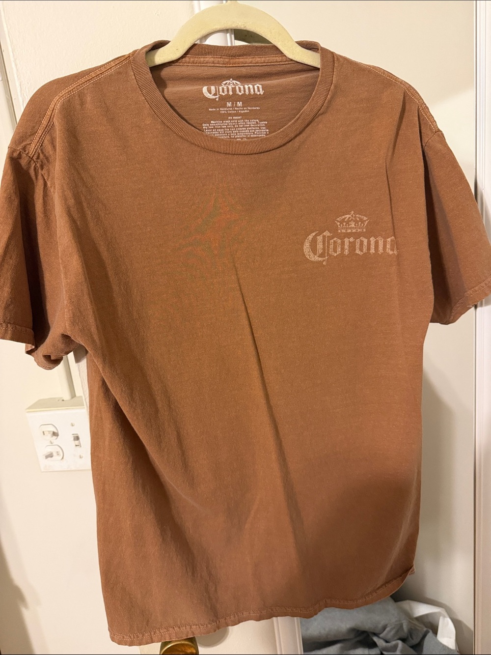 Corona Men's Short Sleeve Tee in Brown